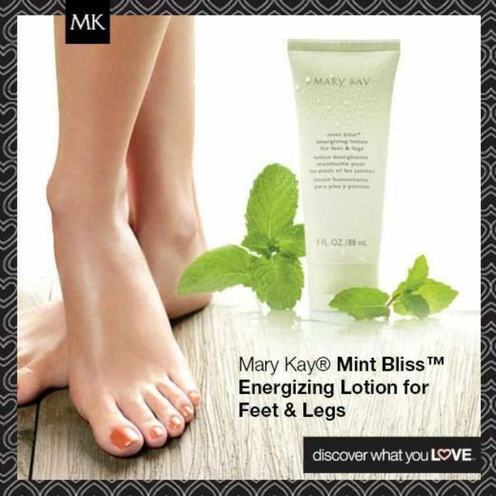 Mint bliss energizing  lotion for legs and feet